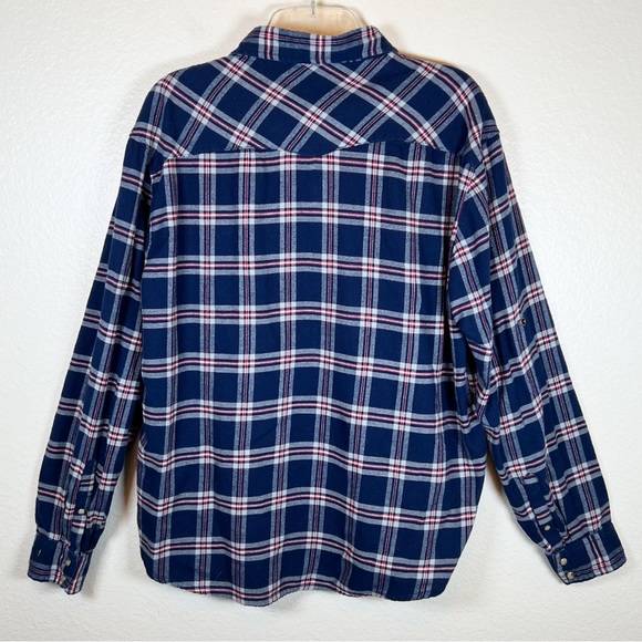 Zachs Girlfriend Plaid Flannel Top - Picture 4 of 9